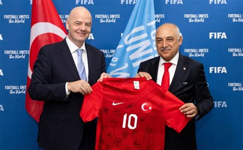 FIFA Başkanı Infantino: 'TFF harika işler yaptı'